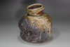 Shigaraki-yaki Kake-hanaire | Vintage Japanese pottery flower vase #5099
