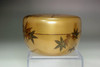 NATSUME Japanese gold lacquered tea caddy #5135