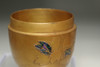 Antique NATSUME gold lacquered teacaddy EDO period #5148