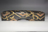 Antique Makie Fubako - Japanese Gold Lacquered Wooden Letter Box #5195