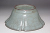 Antique Song Dynasty Celadon Bowl with Floral Rim Design #5204