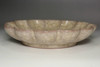 Guan ware crackle-glazed chrysanthemum petal plate #5213