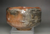 Raku 12th Konyu (1857-1932) Aka-Raku Tea Bowl "Shimekazari" #5216