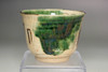 Kato Shuntai (1802-1877) Antique ORIBE ware cup #5232