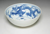 A Blue and White 'Dragon' Bowl, Mark and Period of 18C #5261