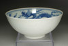 A Blue and White 'Dragon' Bowl, Mark and Period of 18C #5261