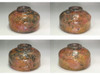 Kato Sekishun (1870-1943) TATSUTANISHIKI glazed RAKU tea bowl #5267