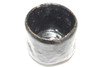 Attributed to Raku 9th Ryonyu (1756-1834) KURO RAKU teabowl #5262