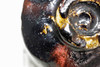 Attributed to Raku 9th Ryonyu (1756-1834) KURO RAKU teabowl #5262