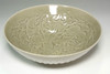 Carved Yaozhou Celadon Bowl with Floral Design, 11–12C #5275
