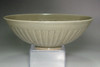 Carved Yaozhou Celadon Bowl with Floral Design, 11–12C #5275