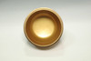 Antique 'Natsume' Japanese gold lacquered tea caddy in Edo era #5281