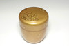 Antique 'Natsume' Japanese gold lacquered tea caddy in Edo era #5281