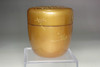 Antique 'Natsume' Japanese gold lacquered tea caddy in Edo era #5281
