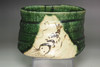 Kitaoji Rosanjin (1883-1959) Vintage Oribe ware tea bowl #5285 Kitaoji Rosanjin (1883-1959) Vintage Oribe ware tea bowl #5285