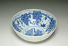 Chinese Ming Blue and White Grapevine Bowl, 15C #5289