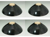 Chinese Song Dynasty Black Glazed Leaf Bowl, Jizhou Kiln, 11–13C #5311