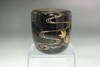 Japanese Makie Natsume by Nakamura Sōetsu, Gold Lacquered Tea Caddy #5345