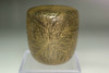 Japanese Yamanaka Lacquerware Chinkin "Shinobu" Pattern Natsume by Seki Suiun #5346