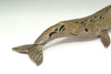 18C Chinese Qianlong Period Bronze Whale-shaped Incense Burner #5350