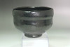 18C Japanese Raku Ware Black Tea Bowl, Attributed to Raku 6th Sanyu #5351