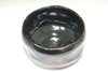 Japanese Edo Period Black Raku Tea Bowl, attributed to Raku 10th Tannyu #5363