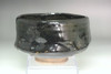 Antique Japanese Black Raku Tea Bowl, attributed to Raku 12th Konyu #5364