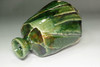 Kato Yasukage (1964–2012) Vintage Oribe ware Tokkuri bottle #5365