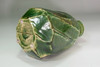 Kato Yasukage (1964–2012) Vintage Oribe ware Tokkuri bottle #5365