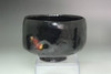 Attributed to Raku 12th Konyu Japanese Kuro-Raku Tea Bowl #5378