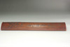 Chinese Qing Dynasty Carved Bamboo Wrist Rest with Poem Inscription #5385