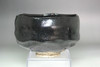 Japanese Raku Black Tea Bowl Attributed to Raku 9th Ryonyu #5362