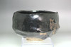 Japanese Raku Black Tea Bowl Attributed to Raku 9th Ryonyu #5362