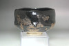 Japanese Raku Black Tea Bowl Attributed to Raku 9th Ryonyu #5362
