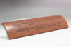 Antique Chinese Bamboo Wrist Rest with Calligraphy Engraving #5435