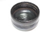 Antique KURO RAKU teabowl Attributed to Raku 10th Tannyu #5452