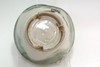 Japanese Oribe Katakuchi Tea Bowl Green Glaze Chawan #5457