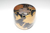 Japanese Lacquer Tea Caddy Natsume with Vine Motif #5468