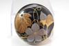 Japanese Lacquer Tea Caddy Natsume with Vine Motif #5468