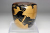 Japanese Lacquer Tea Caddy Natsume with Vine Motif #5468