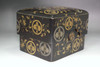 Antique Japanese Makie and Raden Lacquer Storage Box #5476