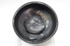 After Raku 4th Ichinyu Antique Japanese Black Raku Chawan #5477