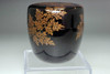 Antique Japanese Makie Lacquer Tea Caddy Shinobugusa #5479