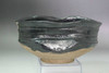 Japanese Black ORIBE Glazed Chawan Tea Bowl #5481