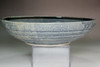 Attributed to Bernard Leach Blue Glazed Fish Motif Plate #5492