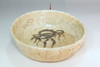 Otagaki Rengetsu (1791-1875) Poem cared pottery cake bowl #5495