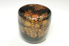 Antique Japanese Autumn Grass Maki-e Natsume Tea Caddy #5498