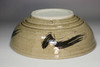 Ceramic Bowl with Bold Black Brushwork Attributed to Bernard Leach #5509