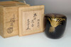 Nishimura Shoitsu (1894-1981) Kaga Maki-e Lacquer Tea Caddy Natsume #5515