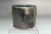 Japanese Black and Blue Sake Cup Guinomi by Goseki Hiroshi #5528